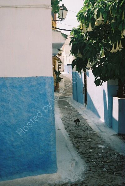 Street in Oudaia Kasbah, Rabat